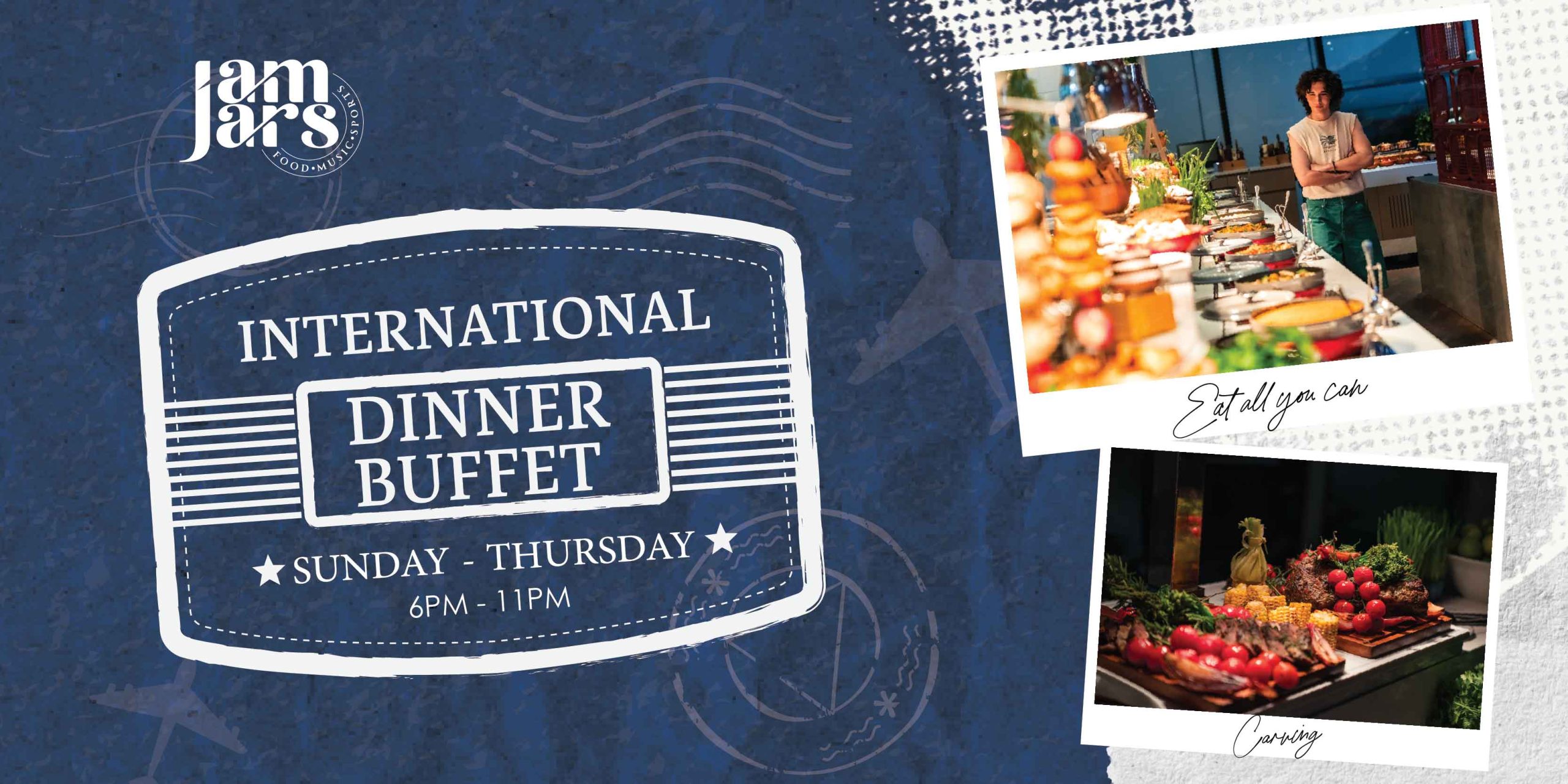 INTERNATIONAL DINNER BUFFET